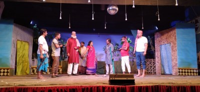 সিরাজদিখানে নাটক বধূ এলো ঘরে ও রক্তে আকাঁ ম্যাপ মঞ্চস্থ