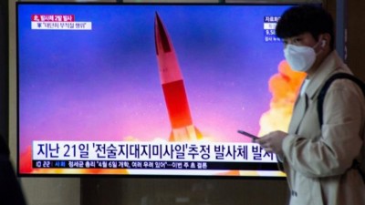 জাপান সাগরে দুটি ব্যালিস্টিক মিসাইল ছুড়ল উত্তর কোরিয়া