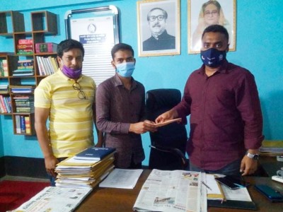 সামিউলের পাশে দাঁড়ালেন সহকারী  পুলিশ সুপার আরিফুল