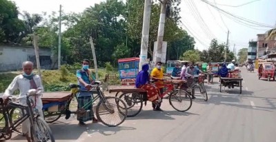 মাদারীপুরে কিস্তির টাকা নিয়ে শংকিত দিনমজুর