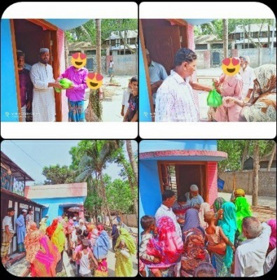 কুমার ভোগে ইউপি সদস্যের ইফতার সামগ্রী বিতরন কুমার ভোগে ইউপি সদস্যের ইফতার সামগ্রী বিতরন