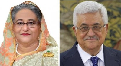 ফিলিস্তিনে সন্ত্রাসী হামলার নিন্দা জানিয়ে মাহমুদ আব্বাসকে শেখ হাসিনার চিঠি