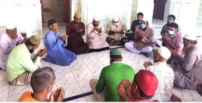 শিবগঞ্জে ইউএনও'র রোগ মুক্তি কামনায় বিহার ইউপি চেয়ারম্যানের উদ্যোগে দোয়া মাহফিল