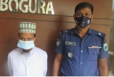 শিবগঞ্জে ২য় স্ত্রীর মামলায় স্বামী গ্রেফতার  