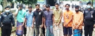 বগুড়ায় আওয়ামী লীগ নেতা রকি হত্যার ৭ আসামীকে বিপুল অস্ত্রসহ গ্রেফতার বগুড়ায় আওয়ামী লীগ নেতা রকি হত্যার ৭ আসামীকে বিপুল অস্ত্রসহ গ্রেফতার