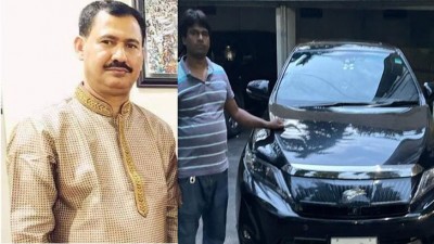 আরমানের বিলাসবহুল হ্যারিয়ার ব্রান্ডের গাড়ি জব্দ