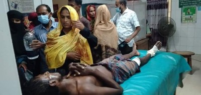 মাদারীপুর কৃষককে হাতুড়িপেটা করে কাটা দিয়ে কুপিয়েছে দুর্বৃত্তরা মাদারীপুর কৃষককে হাতুড়িপেটা করে কাটা দিয়ে কুপিয়েছে দুর্বৃত্তরা