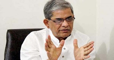 প্রকৃত পক্ষে দুর্নীতিকে এখন রাষ্ট্রীয়ভাবে সমর্থন করা হচ্ছে: ফখরুল