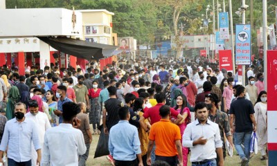 লকডাউনেও বইমেলা চলবে ৫ ঘণ্টা লকডাউনেও বইমেলা চলবে ৫ ঘণ্টা
