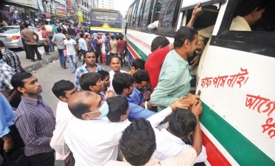 বুধবার হতে সব সিটিতে গণপরিবহন চলবে, আন্ত: জেলা বন্ধ