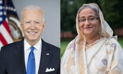 শেখ হাসিনাসহ ৪০ দেশের প্রধানদের জলবায়ু সম্মেলনে আমন্ত্রণ বাইডেনের শেখ হাসিনাসহ ৪০ দেশের প্রধানদের জলবায়ু সম্মেলনে আমন্ত্রণ বাইডেনের