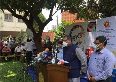 দেশে অক্সিজেনের কোনো ঘাটতি নেই: স্বাস্থ্যমন্ত্রী দেশে অক্সিজেনের কোনো ঘাটতি নেই: স্বাস্থ্যমন্ত্রী