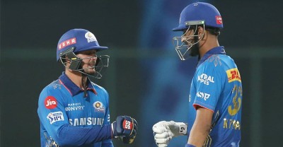 রাজস্থানকে হারাতে তেমন কষ্টই হলো না মুম্বাই ইন্ডিয়ান্সের রাজস্থানকে হারাতে তেমন কষ্টই হলো না মুম্বাই ইন্ডিয়ান্সের