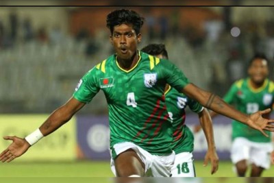 তপুর গোলে আফগানিস্তানের সঙ্গে ড্র করল বাংলাদেশ তপুর গোলে আফগানিস্তানের সঙ্গে ড্র করল বাংলাদেশ