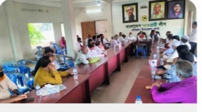 দলের ৭২তম প্রতিষ্ঠা বার্ষিকী পালন উপলক্ষে লৌহজংয়ে আওয়ামীলীগের প্রস্তুতি সভা
