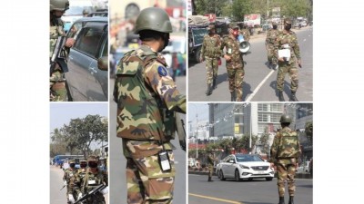 ৭ জুলাই পর্যন্ত সারাদেশে সশস্ত্র বাহিনী মোতায়েন থাকবে: আইএসপিআর ৭ জুলাই পর্যন্ত সারাদেশে সশস্ত্র বাহিনী মোতায়েন থাকবে: আইএসপিআর