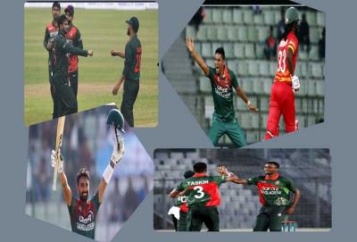 জিম্বাবুয়েকে বিশাল ব্যবধানে হারালো বাংলাদেশ জিম্বাবুয়েকে বিশাল ব্যবধানে হারালো বাংলাদেশ
