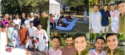এবার মাহমুদউল্লাহর ইমামতিতে বাংলাদেশ ক্রিকেট দলের ঈদ জামাত এবার মাহমুদউল্লাহর ইমামতিতে বাংলাদেশ ক্রিকেট দলের ঈদ জামাত