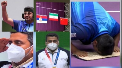 অলিম্পিকে রেকর্ড গড়ে সোনা জিতলেন ইরানি শুটার জাওয়াদ ফোরুগি অলিম্পিকে রেকর্ড গড়ে সোনা জিতলেন ইরানি শুটার জাওয়াদ ফোরুগি