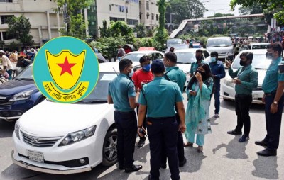 রাজধানীতে ৫৬৬ জন গ্রেপ্তার, ৪৪৩টি গাড়িকে জরিমানা