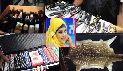 আমার ভাইয়া মদ পান করে-লাইসেন্স আছে, হরিণের চামড়া নেতাকর্মীদের দেয়া : হেলেনার মেয়ে