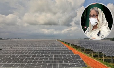 সোলার পার্ক প্রকল্প থেকে নিজের নাম বাদ দিলেন প্রধানমন্ত্রী সোলার পার্ক প্রকল্প থেকে নিজের নাম বাদ দিলেন প্রধানমন্ত্রী