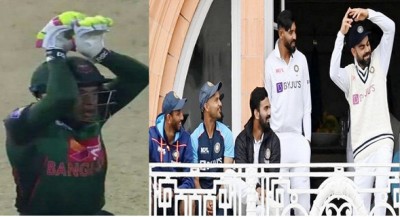 মুশফিকুর রহীমের বিখ্যাত সেই ‘নাগিন ড্যান্স’ দিলেন কোহলি মুশফিকুর রহীমের বিখ্যাত সেই ‘নাগিন ড্যান্স’ দিলেন কোহলি