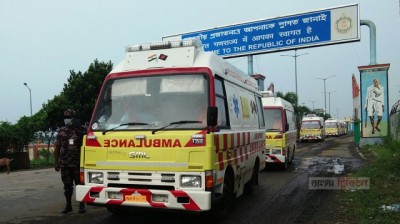 ভারত থেকে এলো আরও ৪০ লাইফ সাপোর্ট অ্যাম্বুলেন্স