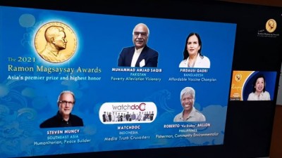 ম্যাগসেসে পুরস্কার পেলেন বাংলাদেশের বিজ্ঞানী ড. ফেরদৌসী কাদরী ম্যাগসেসে পুরস্কার পেলেন বাংলাদেশের বিজ্ঞানী ড. ফেরদৌসী কাদরী