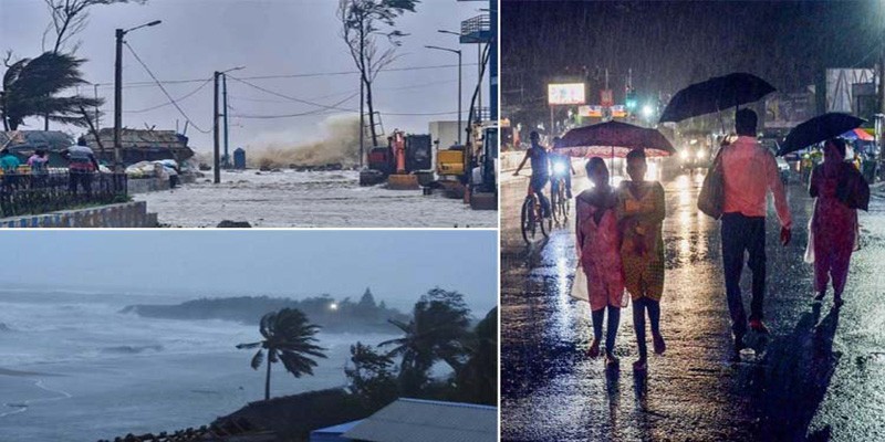ঘূর্ণিঝড় 'গুলাব' আঘাত হানল ভারতের উড়িষ্যায় ঘূর্ণিঝড় 'গুলাব' আঘাত হানল ভারতের উড়িষ্যায়