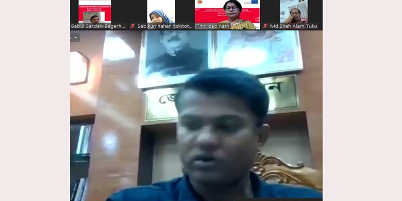 বাগেরহাট ডিস্ট্রিক পলিসি ফোরামের আলোচনা সভা বাগেরহাট ডিস্ট্রিক পলিসি ফোরামের আলোচনা সভা