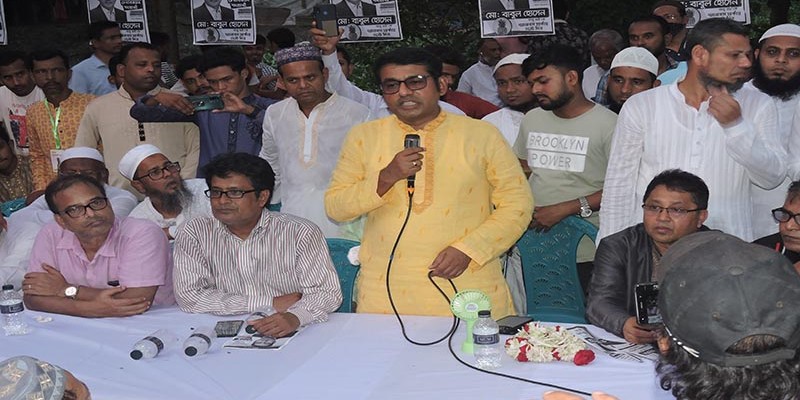 শ্রীনগরে চেয়াম্যান প্রার্থী বাবুলের মতবিনিময় সভা