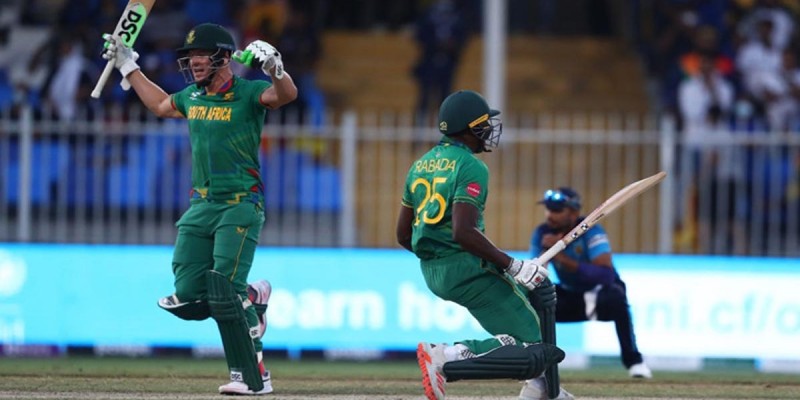 হাসারাঙ্গার হ্যাটট্রিক, দক্ষিণ আফ্রিকার জয় হাসারাঙ্গার হ্যাটট্রিক, দক্ষিণ আফ্রিকার জয়