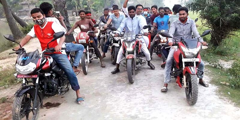 নন্দীগ্রামে ইউপি চেয়ারম্যান আব্দুল মতিনের বিশাল শোডাউন নন্দীগ্রামে ইউপি চেয়ারম্যান আব্দুল মতিনের বিশাল শোডাউন