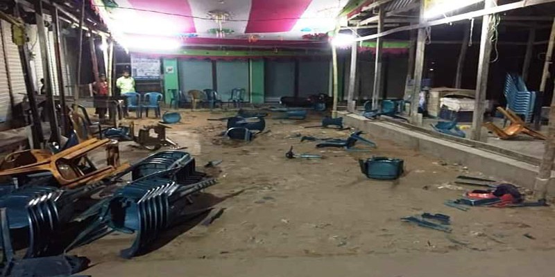 মাদারীপুরে স্বতন্ত্র প্রার্থীর মিছিলে হামলা, আহত ১০ মাদারীপুরে স্বতন্ত্র প্রার্থীর মিছিলে হামলা, আহত ১০