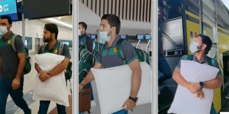 প্রিয় বালিশ নিয়েই বাংলাদেশে এসেছেন ক্রিকেটার রিজওয়ান, রহস্য কী? প্রিয় বালিশ নিয়েই বাংলাদেশে এসেছেন ক্রিকেটার রিজওয়ান, রহস্য কী?