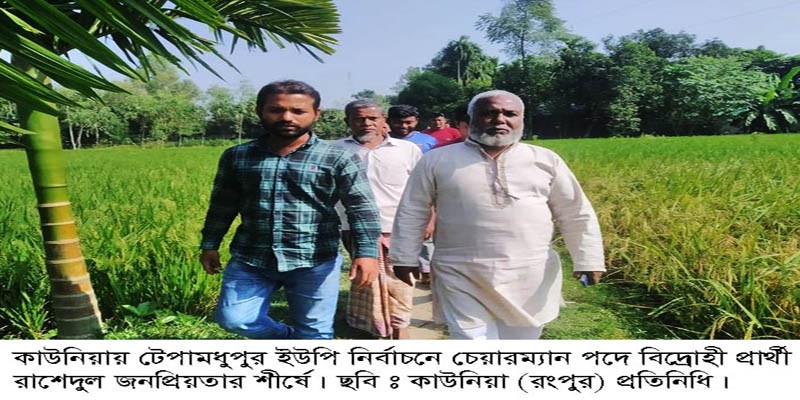 কাউনিয়ায় টেপামধুপুর ইউপি নির্বাচনে রাশেদুল জনপ্রিয়তার শীর্ষে কাউনিয়ায় টেপামধুপুর ইউপি নির্বাচনে রাশেদুল জনপ্রিয়তার শীর্ষে