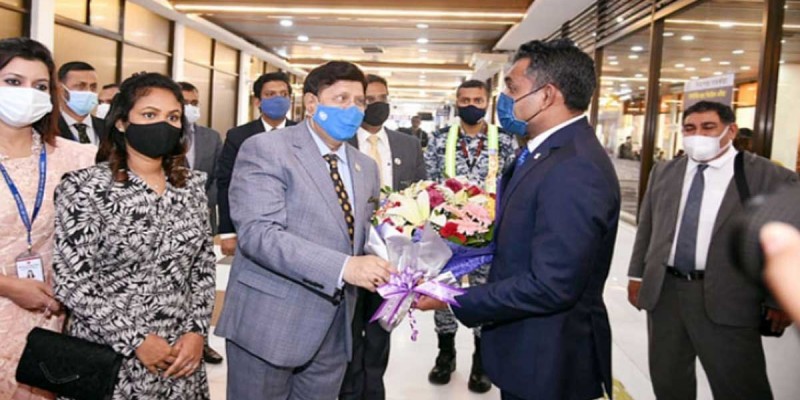 ঢাকায় মালদ্বীপের ভাইস প্রেসিডেন্ট ফয়সাল নাসিম ঢাকায় মালদ্বীপের ভাইস প্রেসিডেন্ট ফয়সাল নাসিম
