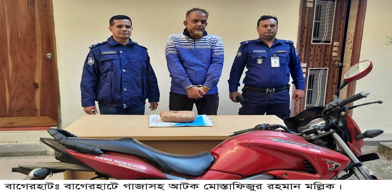 বাগেরহাটে গাঁজাসহ মাদক ব্যবসায়ী আটক বাগেরহাটে গাঁজাসহ মাদক ব্যবসায়ী আটক