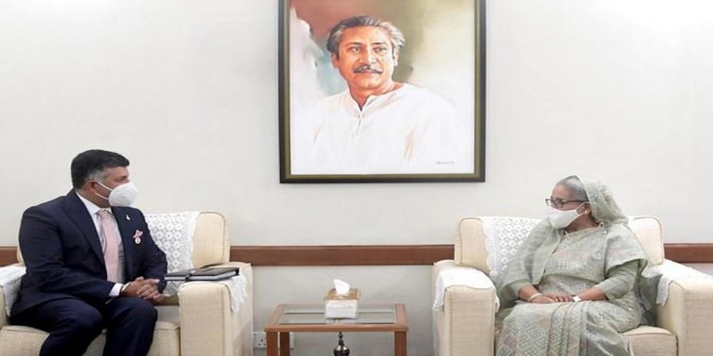 প্রধানমন্ত্রীর সঙ্গে ভারতীয় হাই কমিশনারের সাক্ষাৎ প্রধানমন্ত্রীর সঙ্গে ভারতীয় হাই কমিশনারের সাক্ষাৎ