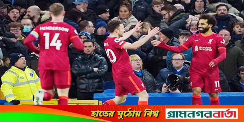 সালাহর জোড়া গোলে লিভারপুলের হ্যাটট্রিক জয় সালাহর জোড়া গোলে লিভারপুলের হ্যাটট্রিক জয়