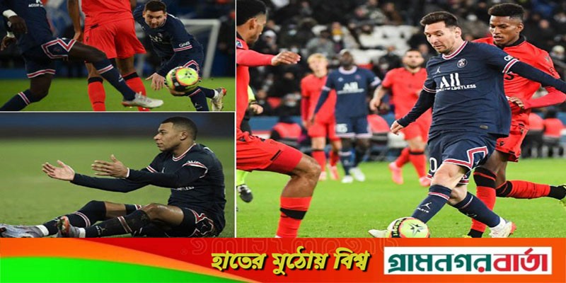টানা চার জয়ের পর পয়েন্ট হারাল পিএসজি টানা চার জয়ের পর পয়েন্ট হারাল পিএসজি
