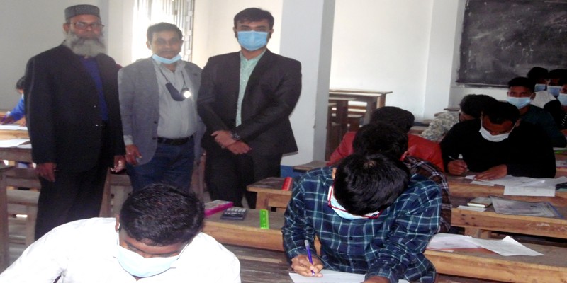 নন্দীগ্রামে শান্তিপূর্ণভাবে এইচএসসি ও সমমানের পরীক্ষা শুরু