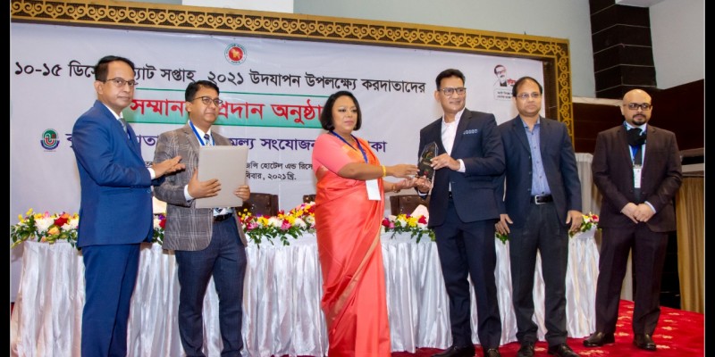 ‘মোস্ট কমপ্লায়েন্ট কোম্পানি ইন ভ্যাট অপারেশনস’ পুরস্কার পেলো বার্জার ‘মোস্ট কমপ্লায়েন্ট কোম্পানি ইন ভ্যাট অপারেশনস’ পুরস্কার পেলো বার্জার