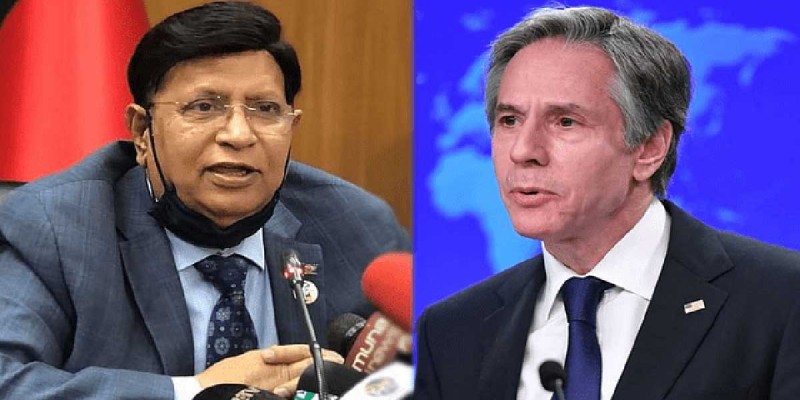 আব্দুল মোমেনকে যুক্তরাষ্ট্রের পররাষ্ট্রমন্ত্রী ব্লিঙ্কেনের ফোন আব্দুল মোমেনকে যুক্তরাষ্ট্রের পররাষ্ট্রমন্ত্রী ব্লিঙ্কেনের ফোন