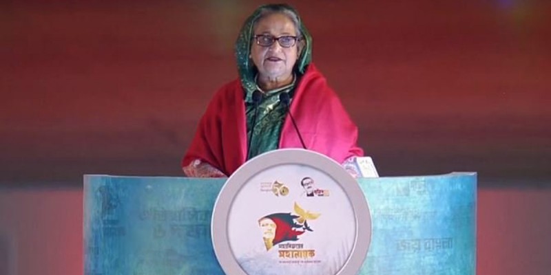 দেশবাসীর শান্তি নিশ্চিত করে সোনার বাংলাদেশ গড়াই আমাদের লক্ষ্য: প্রধানমন্ত্রী দেশবাসীর শান্তি নিশ্চিত করে সোনার বাংলাদেশ গড়াই আমাদের লক্ষ্য: প্রধানমন্ত্রী