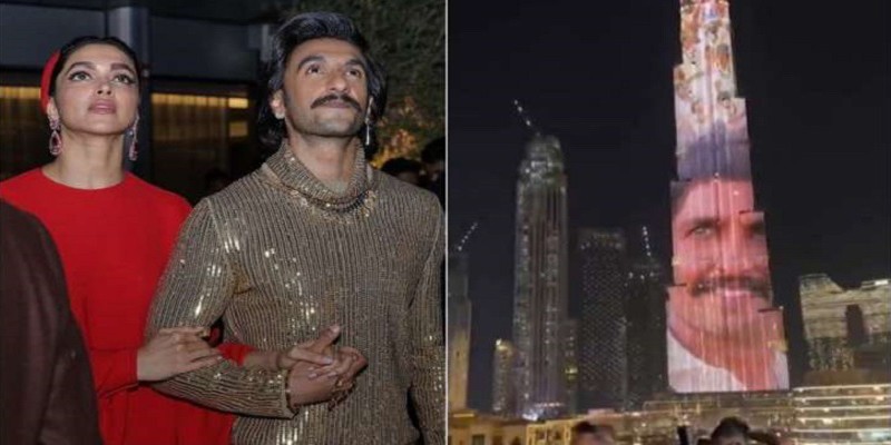 ৮৩’র ট্রেলার ভেসে উঠল বুর্জ খলিফার গায়ে, দীপিকার হাত ধরে ‘উল্লাস’ রণবীর ৮৩’র ট্রেলার ভেসে উঠল বুর্জ খলিফার গায়ে, দীপিকার হাত ধরে ‘উল্লাস’ রণবীর