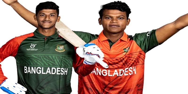 অনূর্ধ্ব-১৯ বিশ্বকাপে টাইগারদের জার্সি উন্মোচন অনূর্ধ্ব-১৯ বিশ্বকাপে টাইগারদের জার্সি উন্মোচন