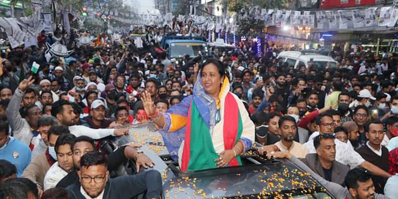 নৌকাকে হারানোর ক্ষমতা কারও নেই, কারও নেই: আইভী নৌকাকে হারানোর ক্ষমতা কারও নেই, কারও নেই: আইভী