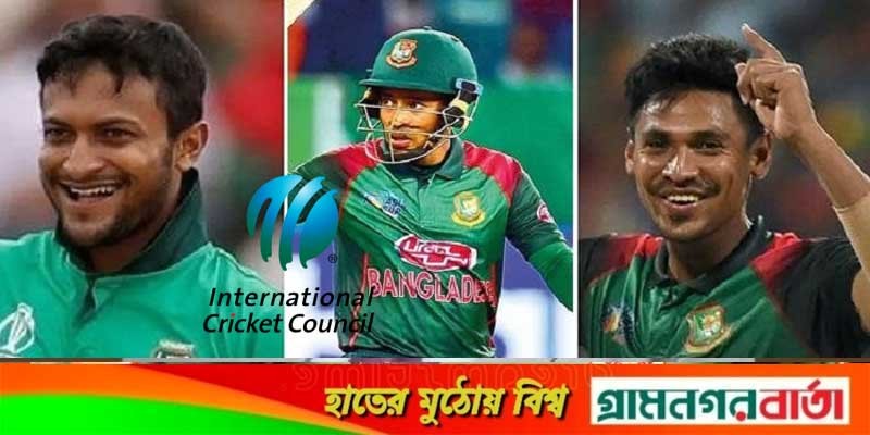 আইসিসির বর্ষসেরা ওয়ানডে দলে বাংলাদেশেরই তিনজন আইসিসির বর্ষসেরা ওয়ানডে দলে বাংলাদেশেরই তিনজন